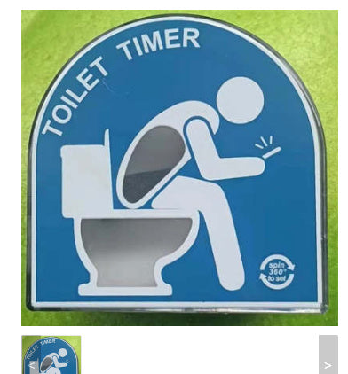Toilet Timer Child Funny Toys Bathroom Hourglass Decor Sand Restroom Clock Abs 5 Minute Decoration Toilet Hourglass Time
