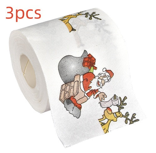 Christmas Toilet Roll Paper Home Santa Claus Fun Xmas Decor