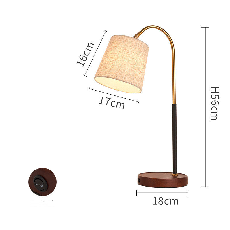 Creative Wireless Charging Bedside Lamp – Modern Bedroom Table Light