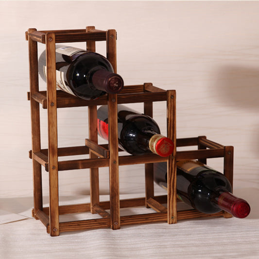 1PC Wooden Wine Holder