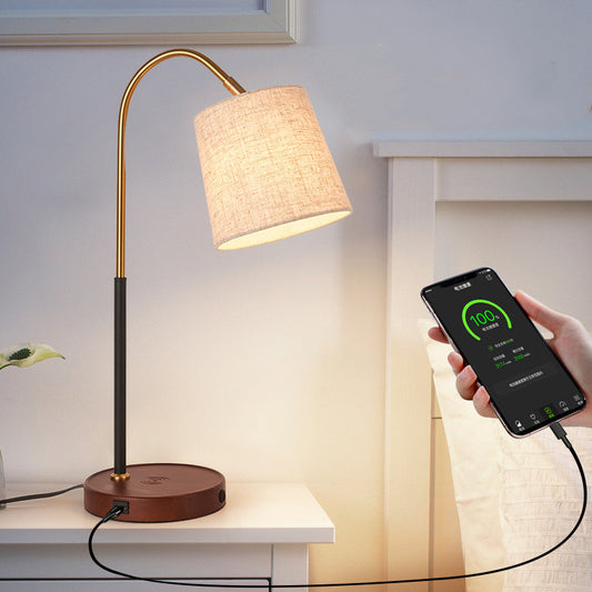 Creative Wireless Charging Bedside Lamp – Modern Bedroom Table Light