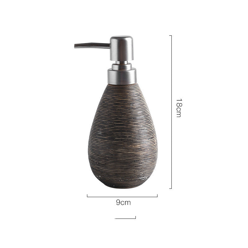 Ceramic Bathroom Dispenser – Shower Gel & Lotion Bottle