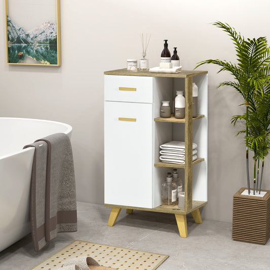 Premium Bathroom Floor Cabinet – Modern Storage Organizer